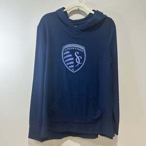 Sporting Kansas City Logo Pullover Hoodie - Navy